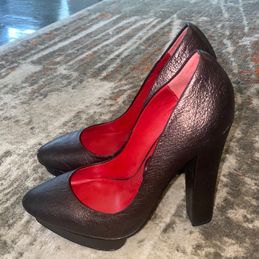 Women’s Brown Charles Jourdan Paris Platform Heels